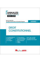 Droit constitutionnel - l1