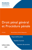 Droit pénal général et procédure pénale. 24e éd.