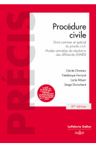 Procédure civile. 37e éd. - droit commun et spécial du procès civil, mard.