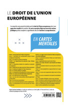 Le droit de l'union européenne en cartes mentales