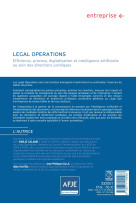 Legal operations