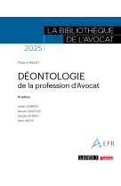 Déontologie de la profession d'avocat