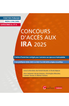 Concours d'accès aux ira 2025