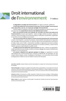 Droit international de l'environnement