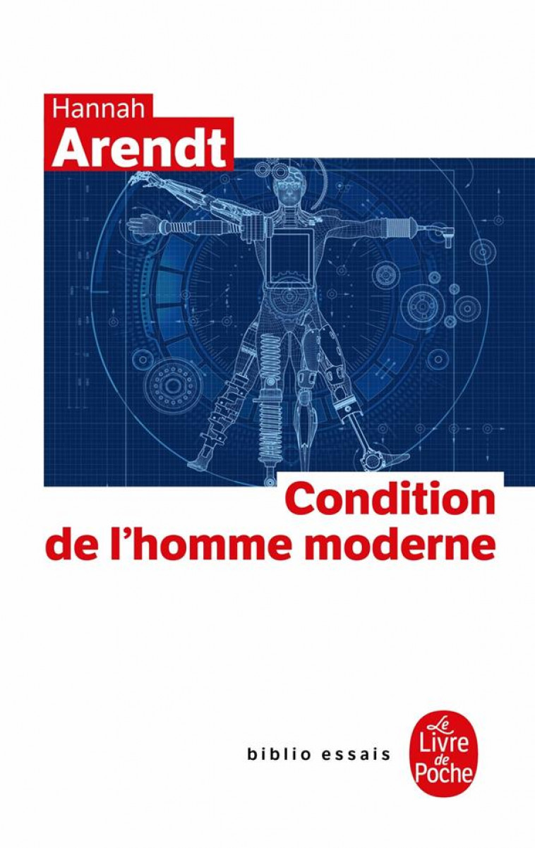 CONDITION DE L'HOMME MODERNE - ARENDT HANNAH - LGF/Livre de Poche