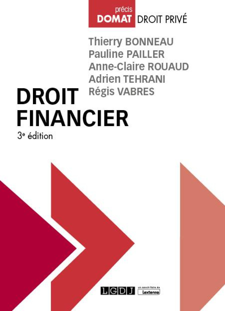 DROIT FINANCIER - BONNEAU/ROUAUD - LGDJ