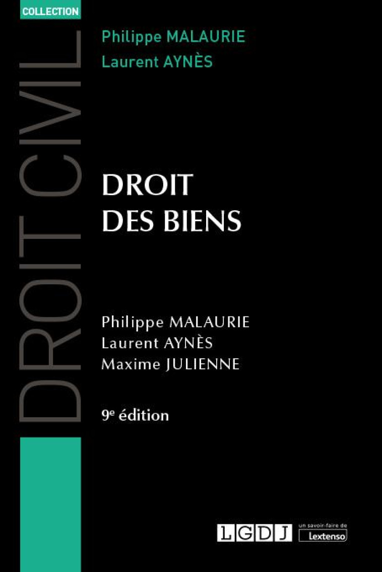 DROIT DES BIENS - MALAURIE/AYNES - LGDJ