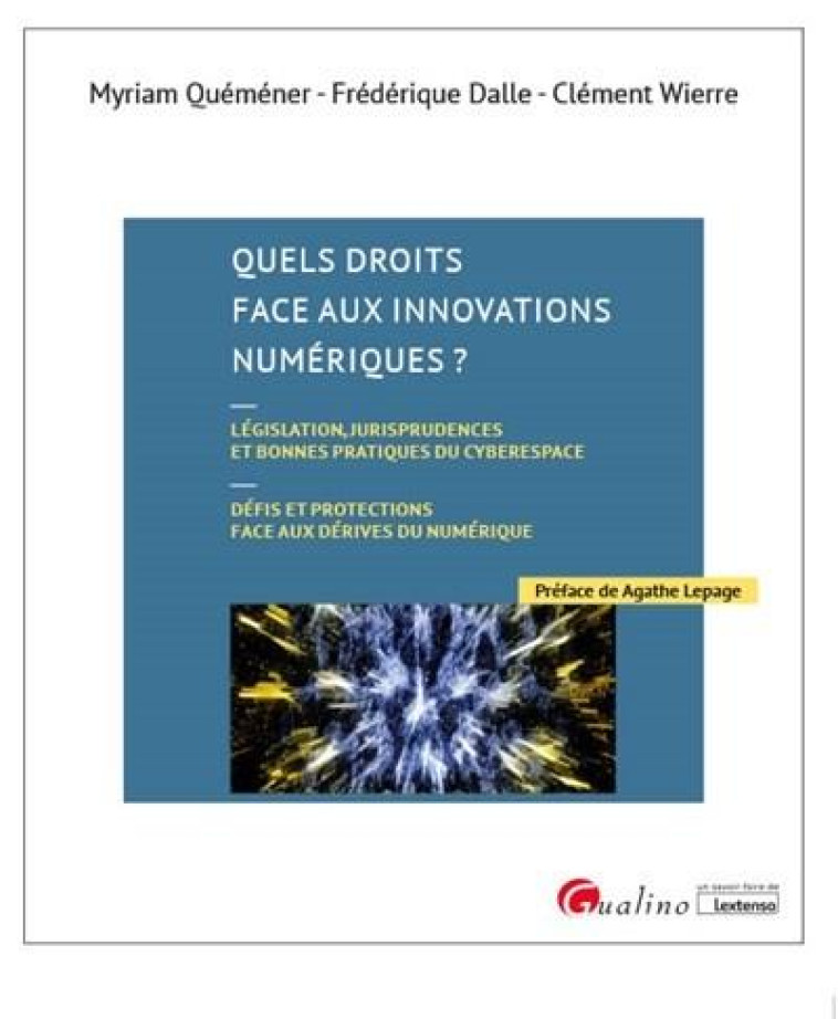 QUELS DROITS FACE AUX INNOVATIONS NUMERIQUES ? - LES ENJEUX SOCIETAUX FACE AUX RISQUES NUMERIQUES - - DALLE/QUEMENER - GUALINO