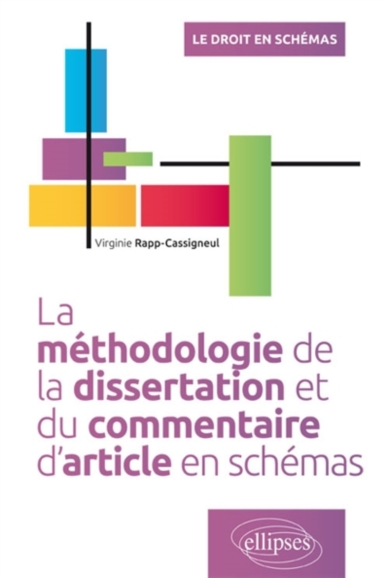 LA METHODOLOGIE DE LA DISSERTATION ET DU COMMENTAIRE D'ARTICLE EN SCHEMAS - RAPP-CASSIGNEUL V. - Ellipses