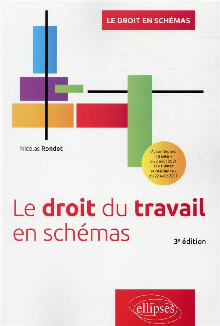 LE DROIT DU TRAVAIL EN SCHEMAS - RONDET NICOLAS - ELLIPSES MARKET