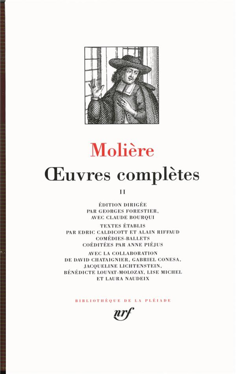 OEUVRES COMPLETES - VOL02 - MOLIERE - GALLIMARD