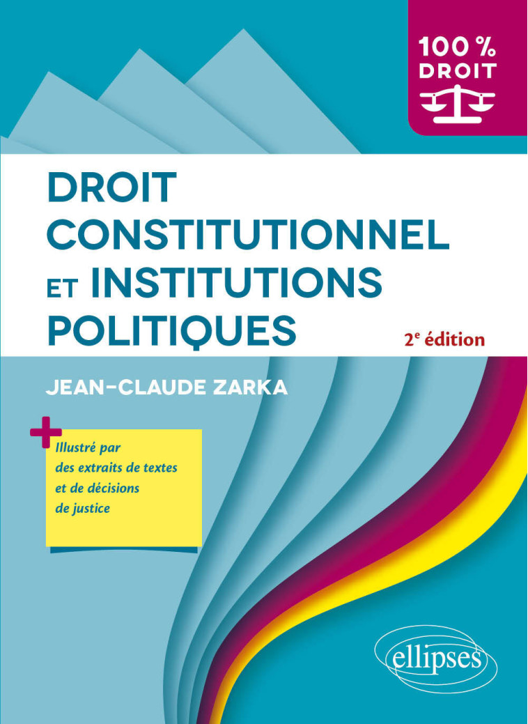 Droit constitutionnel et institutions politiques - Zarka Jean-Claude - ELLIPSES