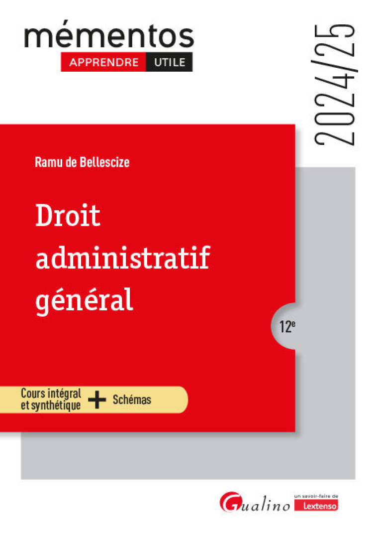 Droit administratif général - Ramu De Bellescize , Bellescize Ramu - GUALINO