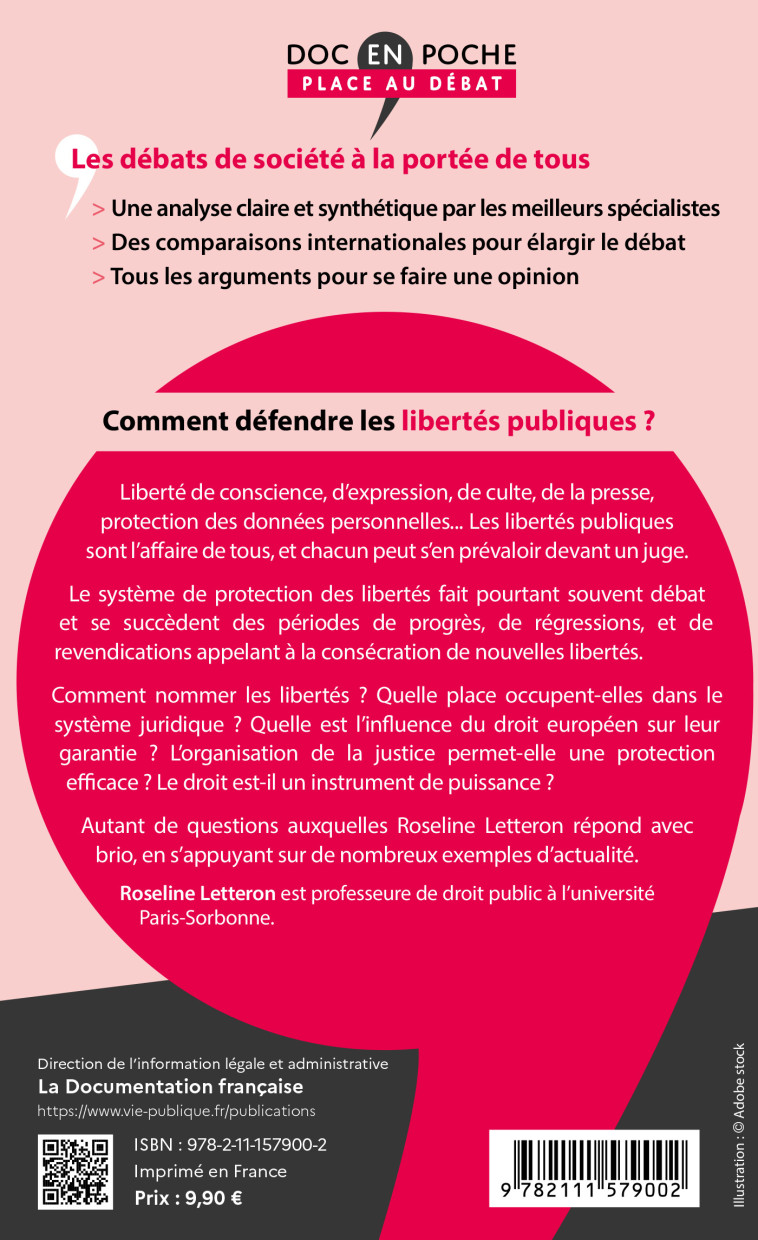 Comment défendre les libertés publiques ? - Letteron Roseline - DOC FRANCAISE