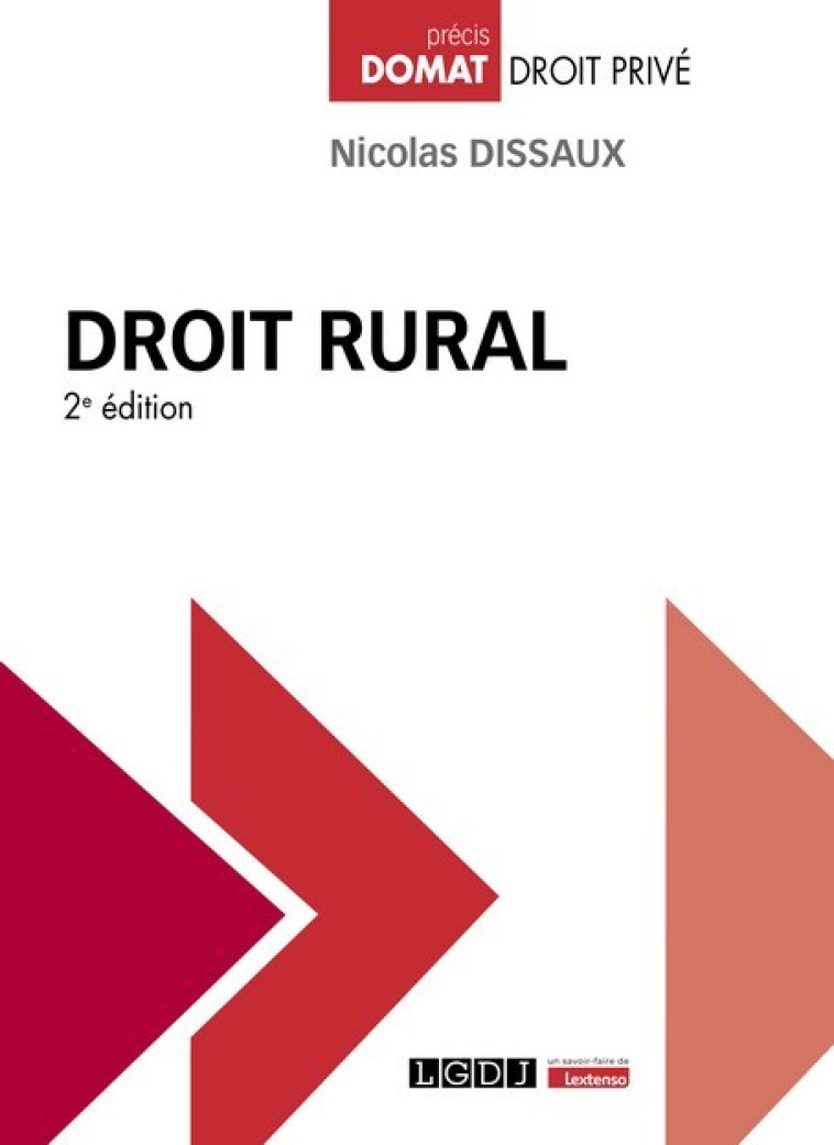 Droit rural - Dissaux Nicolas - LGDJ