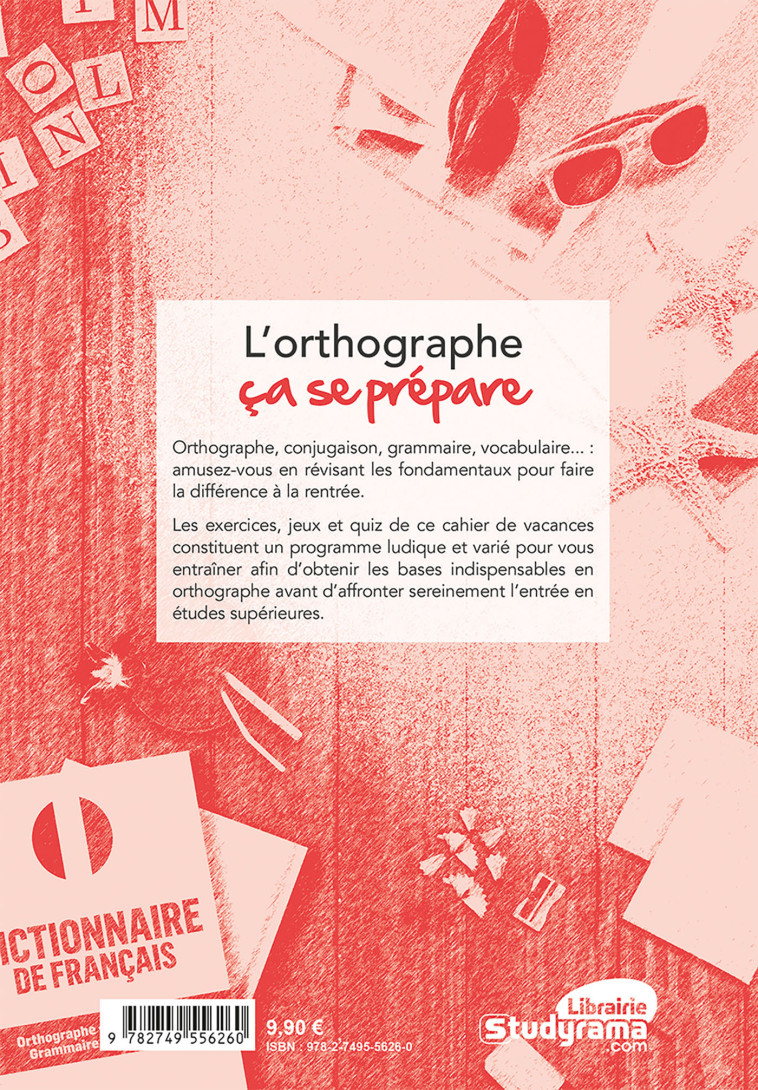Le cahier de vacances en orthographe -  Collectif - BREAL