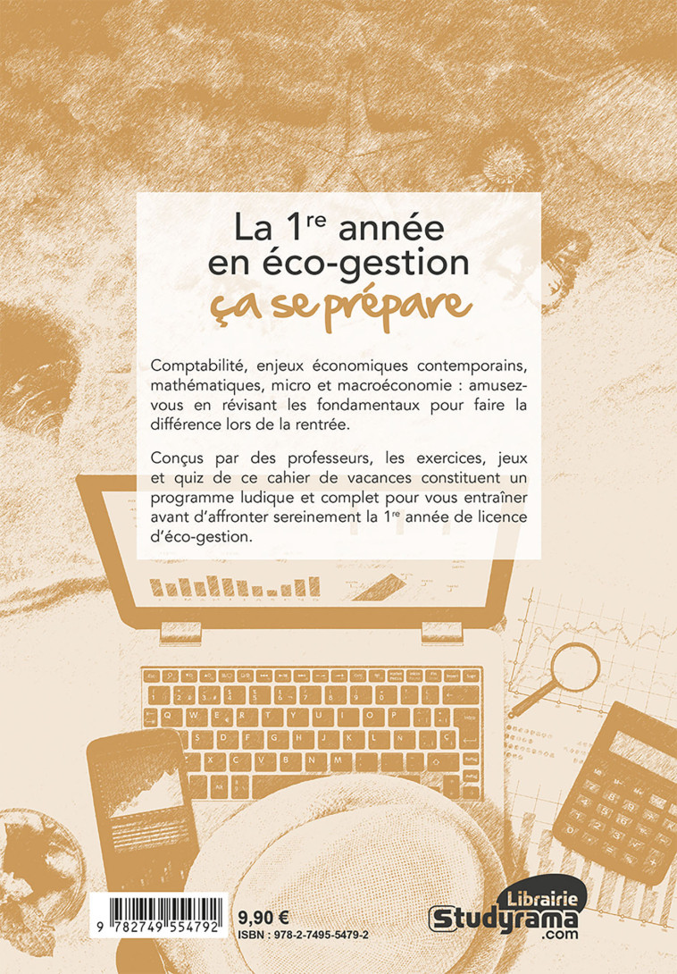 Le cahier de vacances pour réussir en éco-gestion - Eric Keslassy, Luc Tredez, Françoise Ferré - BREAL